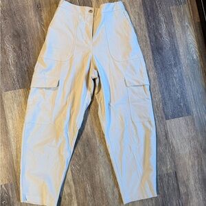 Lululemon Tan Barrel Pants